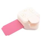 Vaessen Creative - 3 in 1 Label Hoekpons Geschulpt - Afbeelding 6