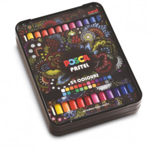 Posca pastel - set van 24 kleuren