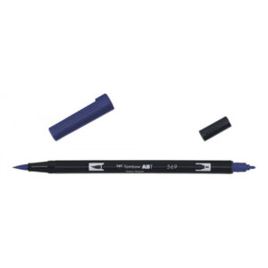 Tombow ABT Dual Brush Pen 569 jet blue
