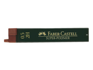 Faber Castell navulling potloodstiftjes Super-Polymer 0,5 mm - Hardheid 2H