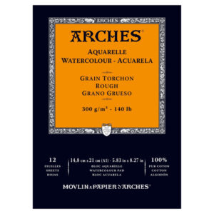 Arches Aquarelpapier - Rough - 300 grams - 12 vellen - A5