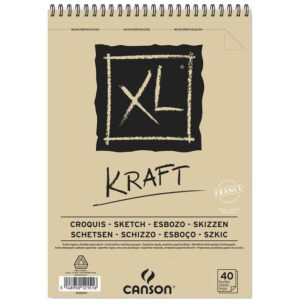 Canson XL Kraft papierblok - 40 vellen - A5