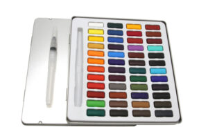 Paintersisters Aquarelverf  - set van 48 kleuren + waterbrush