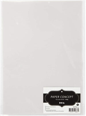 Paper Concept Vellum / Perkament papier A4 - 10 vellen