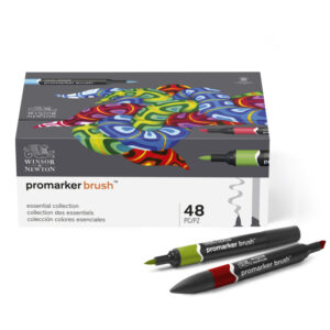 Winsor & Newton promarkers Brush - Essential Collection - set van 48