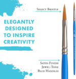 Princeton Select Penseel Serie 3750 - Pointed Filbert size 2