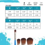 Princeton Select Penseel Serie 3750 - Oval Mop size 1/2