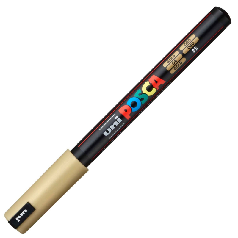 Uni Posca Paint Marker PC-1MR - Ultra Fijn - Goud