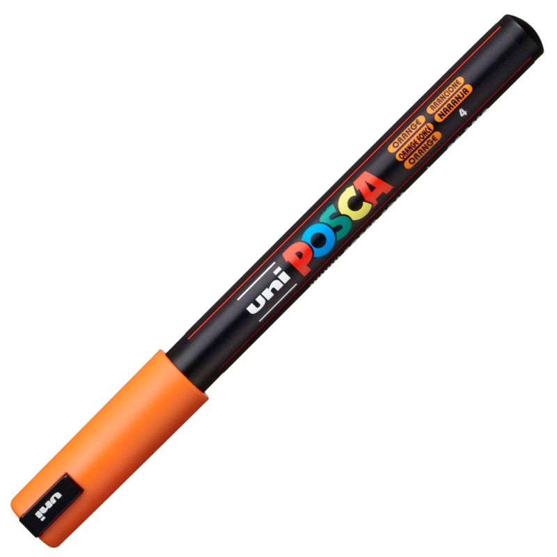 Uni Posca Paint Marker PC-1MR - Ultra Fijn - Oranje