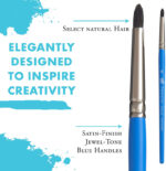 Princeton Select Penseel Serie 3750 - Round Blender size 6