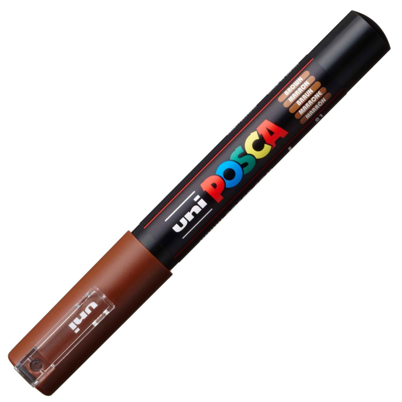 Uni Posca Paint Marker PC-1MC conische punt  - Bruin