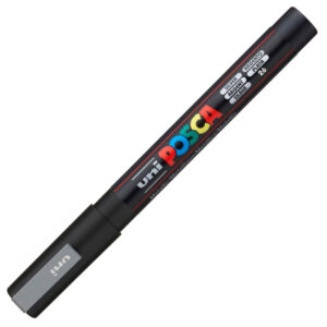 Uni Posca Paint Marker PC-3M  - Zilver