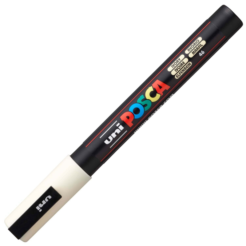 Uni Posca Paint Marker PC-3M  - Ivoor