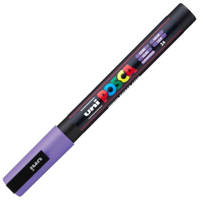 Uni Posca Paint Marker PC-3M  - Lila