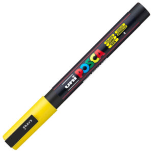 Uni Posca Paint Marker PC-3M  - Geel