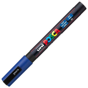 Uni Posca Paint Marker PC-3M  - Donkerblauw
