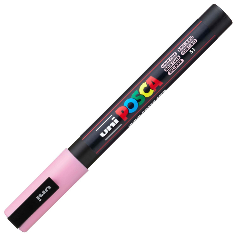 Uni Posca Paint Marker PC-3M  - Lichtroze