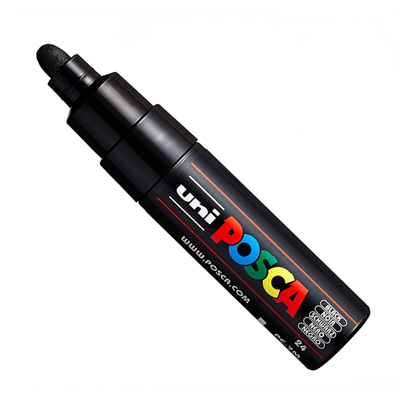 Uni Posca Paint Marker PC7M Zwart Be Creative Shop