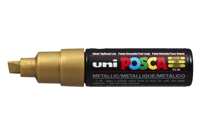 Uni Posca Paint Marker PC-8K - Goud