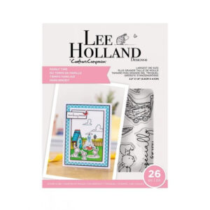 Crafter's Companion Lee Holland Clearstamp & Die - Family Time - set van 26