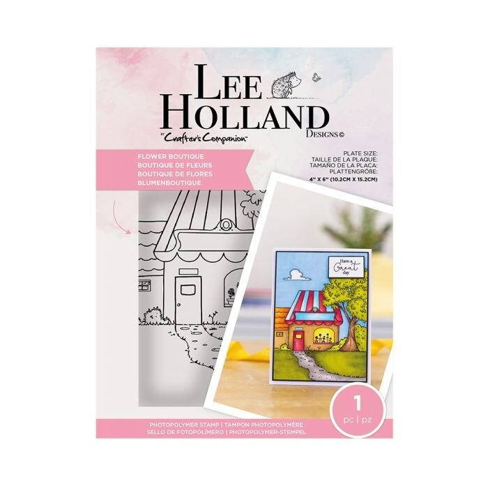 Crafter's Companion Lee Holland Clearstamp - Flower Boutique