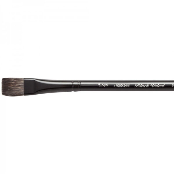 Silver Brush Black Velvet - Aquarel, Inkt & Gouache penseel Square Wash Flat - Serie 3008S - maat 1/2"