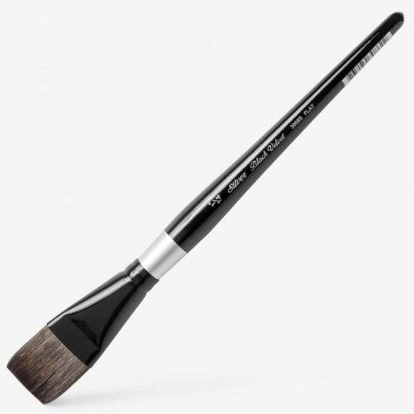 Silver Brush Black Velvet - Aquarel, Inkt & Gouache penseel Square Wash Flat - Serie 3008S - maat 1Â¼"
