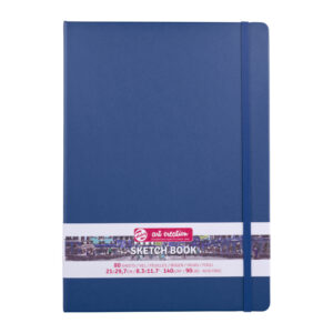 Talens art creation Brush / Schetsboek 21 x 29,7 cm - 80 vellen - Marine Blauw
