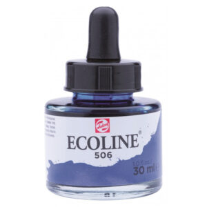 Talens Ecoline Vloeibare waterverf 30 ml - 506 ultramarijn donker