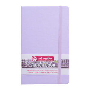 Talens art creation Brush / Schetsboek 13 x 21 cm - 80 vellen - Pastel Violet