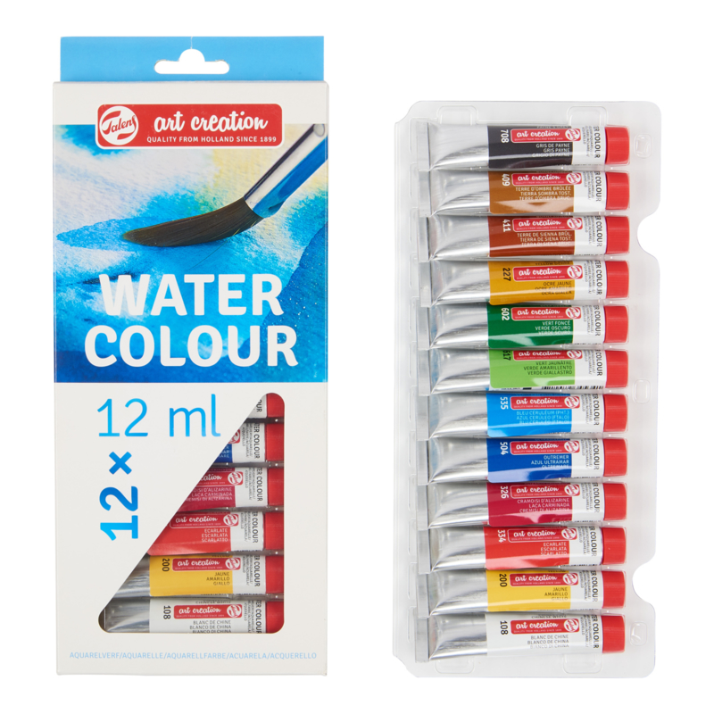 Talens Art Creation aquarelverf- set van 12 tubes 1 Talens Art Creation aquarelverf- set van 12 tubes