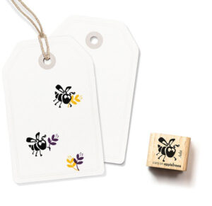 Cats on Appletrees - Houten stempel - 15x15mm - Ada, the Bee