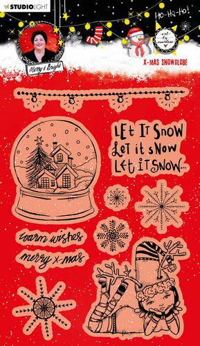 Studio Light Clear Stamp A5 - Christmas Essentials nr.83