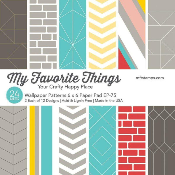 My Favorite Things â€“ Paper Pad 15 x 15 cm - 24 vellen - Patterns Paper