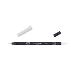 Tombow ABT Dual Brush Pen N95 cool grey1