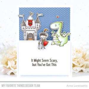 My Favorite Things clear stamps - set van 8 - Knight in Shining Armor