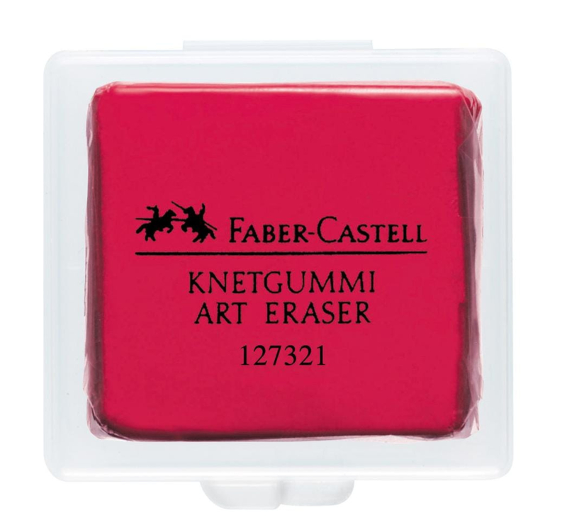 Faber Castell kneedgum - Rood