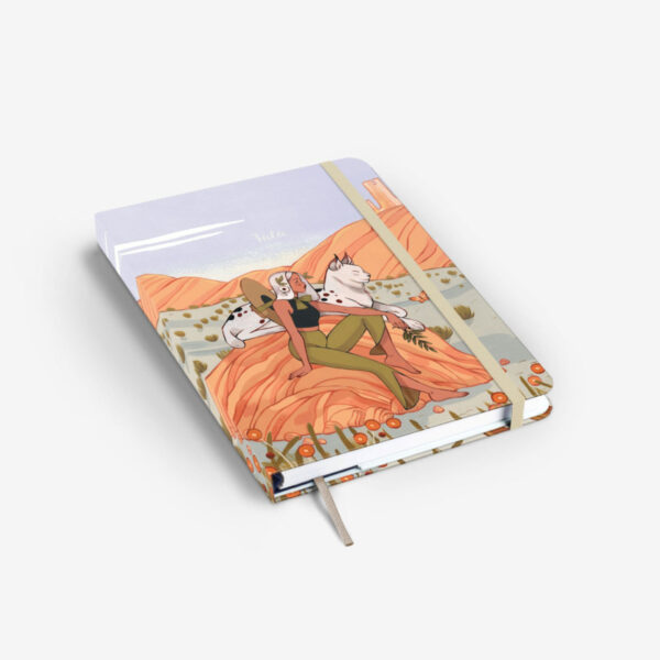 Mossery Bullet journal ringband - Navulbaar - 160 pagina's - Dotted - Summer Lynx