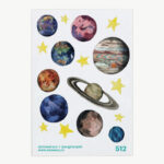 Mossery stickers - Artist Series - Planets