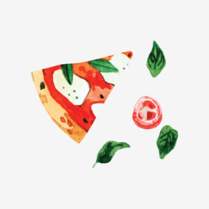 Mossery stickers - Artist Series - Pizza