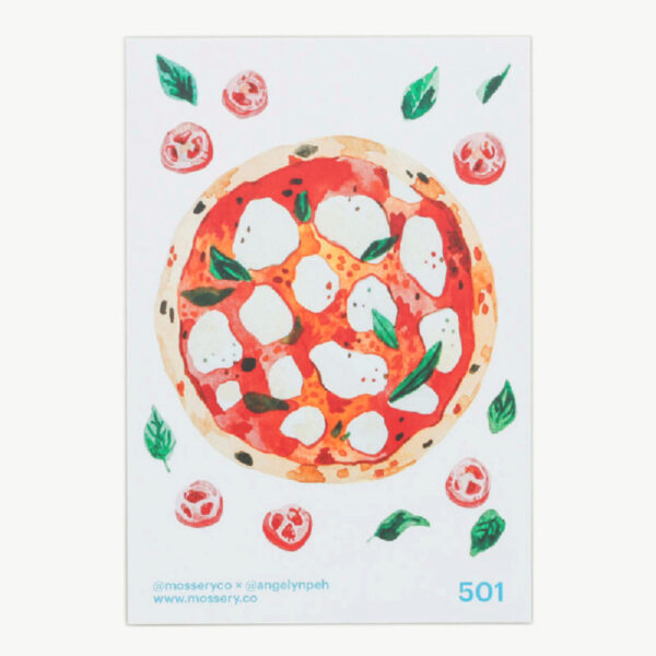 Mossery stickers - Artist Series - Pizza
