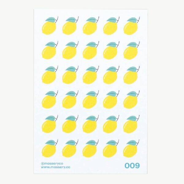 Mossery stickers - Lemon