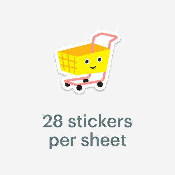 Mossery stickers - Shopping Cart