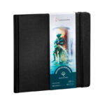 HahnemÃ¼hle - Watercolour Book 100% Cotton - 60 pagina's - Wit papier - 19,5 x 19,5 cm