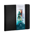 HahnemÃ¼hle - Watercolour Book 100% Cotton - 60 pagina's - Wit papier - 14 x 14 cm