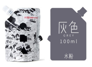 MIYA HIMI - Gouache - Refill bag (navulling) 100ml - Grey