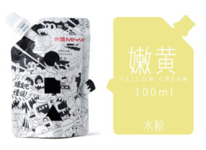 MIYA HIMI - Gouache - Refill bag (navulling) 100ml - Yellow Cream