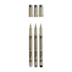 Sakura Pigma Micron set 3 Fineliners 05 -0,45mm - zwart en grijs