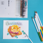 MIYA HIMI aquarel potloden Express Editie in kartonnen etui - set van 24 + penseel