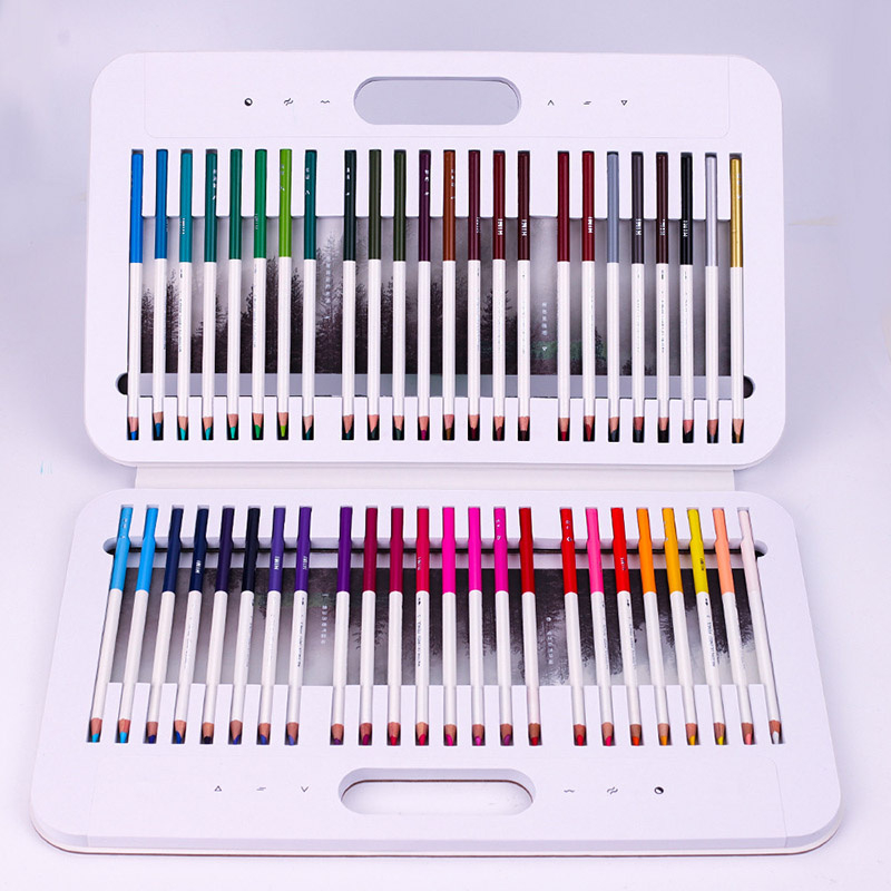 MIYA HIMI aquarel potloden in handige draagkoffer - set van 48